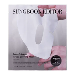 Sungboon Editor - Deep Collagen Power Boosting Mask - Liftingová hydrogélová maska na tvár - 1ks/37g