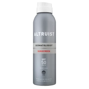 Altruist - Invisible Sunspray SPF50 - Vodeodolný ochranný sprej - 200ml