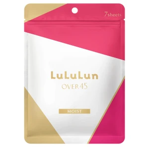 LuLuLun - Over 45 Moist Sheet Mask - Sada intenzívne hydratačných plátienkových masiek - 7 ks
