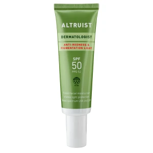 Altruist - Anti-Redness & Pigmentation SPF50 Light - Vodeodolný krém SPF 50 na redukciu začervenania a sfarbenia - 30ml