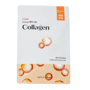Etude House - 0.2mm Therapy Air Mask - Collagen - Regeneračná plátienková maska s kolagénom - 20ml