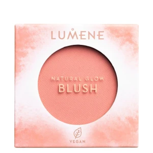 Lumene - Natural Glow Blush - Lícenka - 1 Coral Glow - 4g