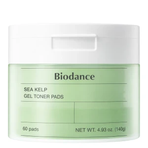 Biodance - Sea Kelp Gel Toner Pad - Upokojujúce pleťové tampóny - 60ks
