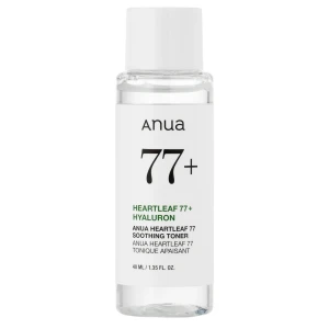 Anua - Heartleaf 77% Soothing Toner - Upokojujúce tonikum na tvár - 40ml