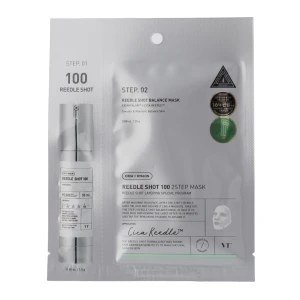 VT Cosmetics - Reedle Shot 100 2Step Mask - Dvojkroková spevňujúca plátienková maska - 1,5 g + 25 g