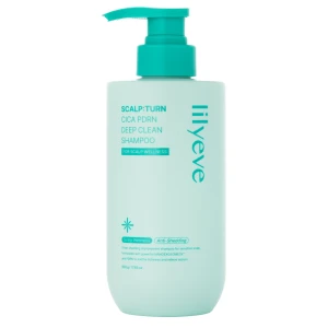 lilyeve - Scalp:Turn Cica PDRN Deep Clean Shampoo - Upokojujúco-čistiaci šampón na vlasy a pokožku hlavy - 500g