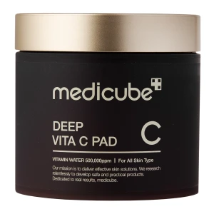 Medicube - Deep Vita C Pad - Rozjasňujúce tampóny na tvár s vitamínom C - 70 ks/150g