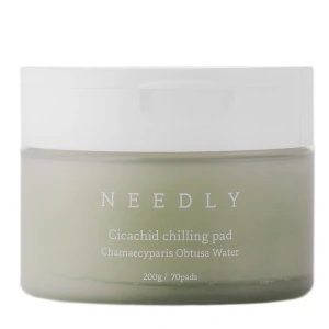 Needly - Cicachid Chilling Pad - Upokojujúce tampóny na tvár - 70ks / 200g