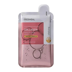 Mediheal - Collagen Nude Gel Beauty Mask - Kolagénová hydrogélová plátienková maska na tvár - 30g