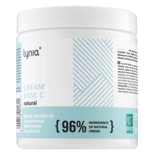 Lynia - Cream Base C Natural - Ľahký hydratačný krém/báza s vitamínmi B5 a E - 200 ml