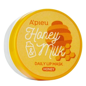 A'pieu - Honey & Milk Daily Lip Mask - Med - Vyživujúca maska na pery - 6g