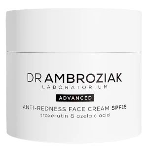 Dr Ambroziak - Anti-Redness Face Cream SPF15 - Krém pre pleť s rozšírenými žilkami - 50ml
