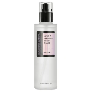 COSRX - AHA 7 Whitehead Power Liquid - Pleťová voda proti čiernym bodkám s prírodnými kyselinami AHA - 100m