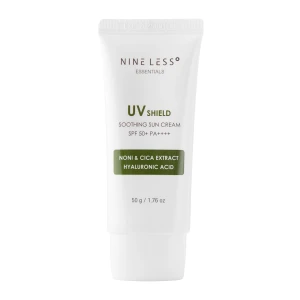Nine Less - Essentials UV Shield Soothing Sun Cream SPF 50+/PA++++ - Hydratačný opaľovací krém s SPF50 - 50 g