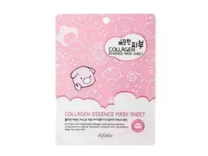 Esfolio - Pure Skin Collagen Essence Mask Sheet - Plátienková maska s kolagénom - 25 ml