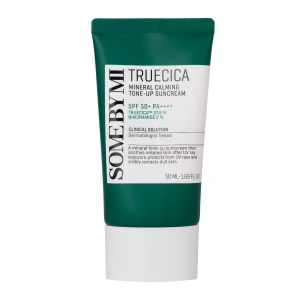 Some By Mi - Truecica Mineral Calming Tone-Up Suncream SPF50+/PA++++ - Ochranný SPF krém so zmiešanými filtrami - 50ml