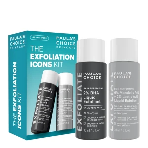 Paula's Choice - Multi-Level Exfoliation Trial Kit - Sada pre viacúrovňovú exfoliáciu - Tekutý exfoliant 30ml + Kyselinový peeling 30ml
