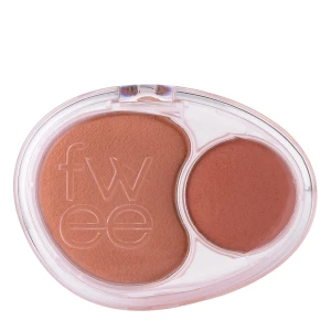 Fwee - Mellow Dual Blusher - ND02 Down Tempo - Dvojitá lícenka - 7,2 g
