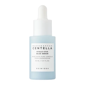 SKIN1004 - Madagascar Centella Hyalu-Cica Blue Serum - Sérum s kyselinou hyalurónovou a pupočníkom ázijským - 30ml