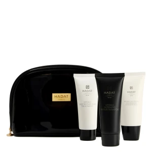 Hadat - Hydro Intensive Repair Set - Revitalizačná sada - Kozmetická taštička - Šampón 70ml + Kondicionér 70ml + Maska 70ml