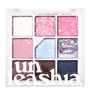 Unleashia - Glitterpedia Eye Palette - Paleta vegánskych očných tieňov - 8 All of Dancing Swan - 6,6g