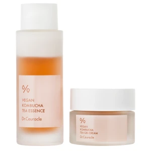 Dr.Ceuracle - Vegan Kombucha Beginning Set - Sada produktov s kombuchou - Pleťový krém 75g + Pleťová esencia 150ml