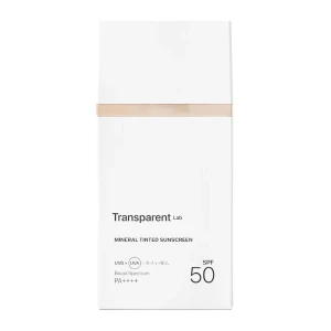 Transparent Lab - Mineral Tinted Sunscreen Light - Ľahký minerálny krém s filtrom SPF50 - 100ml