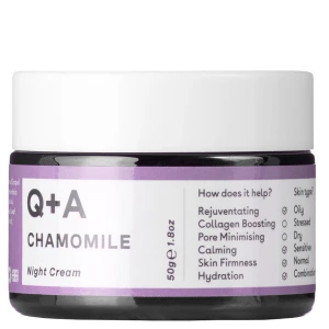 Q+A - Chamomile - Night Cream - Regeneračný a ošetrujúci nočný krém s kamilkami - 50ml