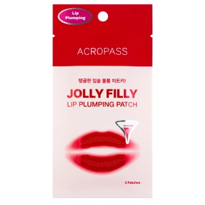 AcroPass - Jolly Filly Lip Pumping Patch - Spevňujúce náplasti na zväčšenie pier s mikroihličkami - 2ks