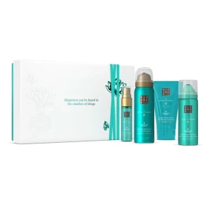 Rituals - The Ritual of Karma Gift Set S - Darčeková sada - Telový krém 70ml + Sprchovacia pena v géli 50ml + Telová pena 50ml + Sprej na vlasy a tel
