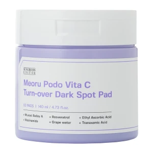 Sungboon Editor - Meoru Podo VitaC Dark Spot Pad - Rozjasňujúce tampóny na tvár - 60ks/140ml