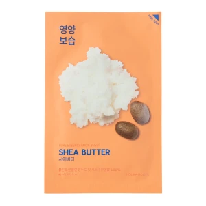 Holika Holika - Pure Essence Mask Sheet - Shea Butter - Vyživujúca plátienková maska s bambuckým maslom - 23ml