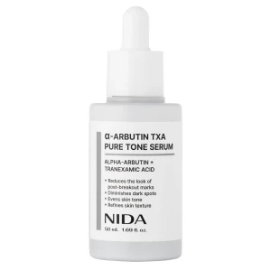 NIDA - α-Arbutin TXA Pure Tone Serum - Rozjasňujúce sérum na tvár - 50ml