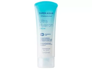 Missha - Super Aqua Ultra Hyaluron Peeling Gel - Jemný gélový peeling s kyselinou hyaulurónovou - 100ml