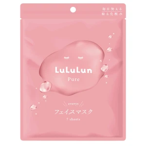 LuLuLun - Pure Everys Sheet Mask - Sada hydratačných plátienkových masiek - 7ks