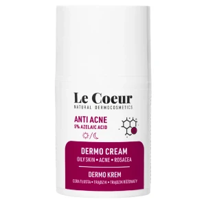Le Coeur - Anti Acne - Dermo krém na tvár s 5% kyselinou azelaovou - 50ml