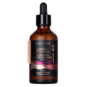 Mary&May - Idebenone and Blackberry Complex Serum - Sérum proti vráskam s idebenónom - 80ml