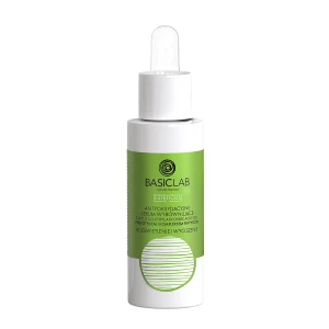 BasicLab - Esteticus - Rozjasnenie a upokojenie - Antioxidačné, vyrovnávajúce sérum s vitamínom C 20% - 30ml