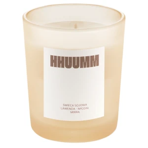 HHUUMM - Sójová sviečka - Levanduľa, mandľa, myrha - 70g