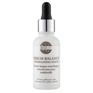 Bioup - SEBUM BALANCE - Hydratačno - upokojujúce sérum na rozšírené póry, čierne bodky a akné - 30ml