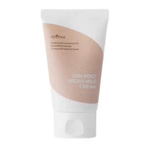 Isntree - Yam Root Vegan Milk Cream - Hĺbkovo hydratačný krém na tvár - 80ml