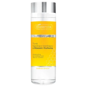 Bielenda Professional - Supremelab - Barrier Renew - Moisturizing & Soothing Toner Aloe & Turmeric - Upokojujúce a hydratačné tonikum s aloe vera a k