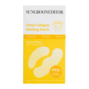 Sungboon Editor - Deep Collagen Melting Patch - Rozpustné kolagénové tampóny na tvár - 3x0,28g + 3x0,46g