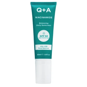 Q+A - Niacinamide SPF50 Balancing Facial Sunscreen - Vyrovnávajúci krém na tvár s niacínamidom a SPF50 - 50ml