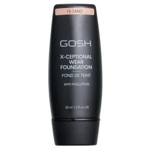GOSH - X-Ceptional Wear Foundation - Dlhotrvajúci make-up - 14 Sand - 30ml