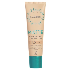 Lumene - Matte Oil Control Foundation SPF 20 - Zmatňujúci make-up - 1,5 Fair - 30ml