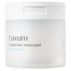 Luvum - Witch Hazel Hyaluronic Toner Pad - Hydratačné tampóny na tvár - 60ks / 130ml