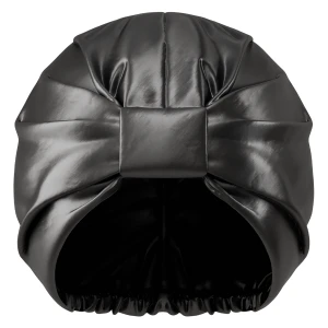 Glov - Anti-Frizz Satin Hair Bonnet - Saténová čiapka na vlasy - Black - 1ks