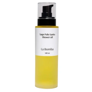 La Bomba - Sage Palo Santo Sprchový olej - Olej do kúpeľa - Sage Palo Santo - 100ml
