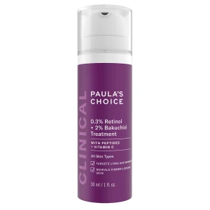 Paula's Choice - Clinical - 0.3% Retinol + 2% Bakuchiol Treatment - Pleťové sérum s 0,3% retinolom a 2% bakuchiolom - 30ml
